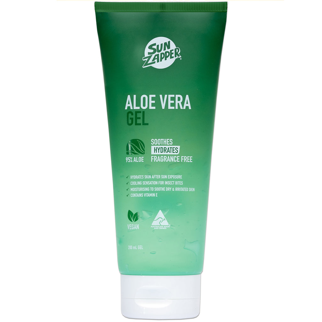12 unidades de Gel de Aloé Vera Sun Zapper 200 ml