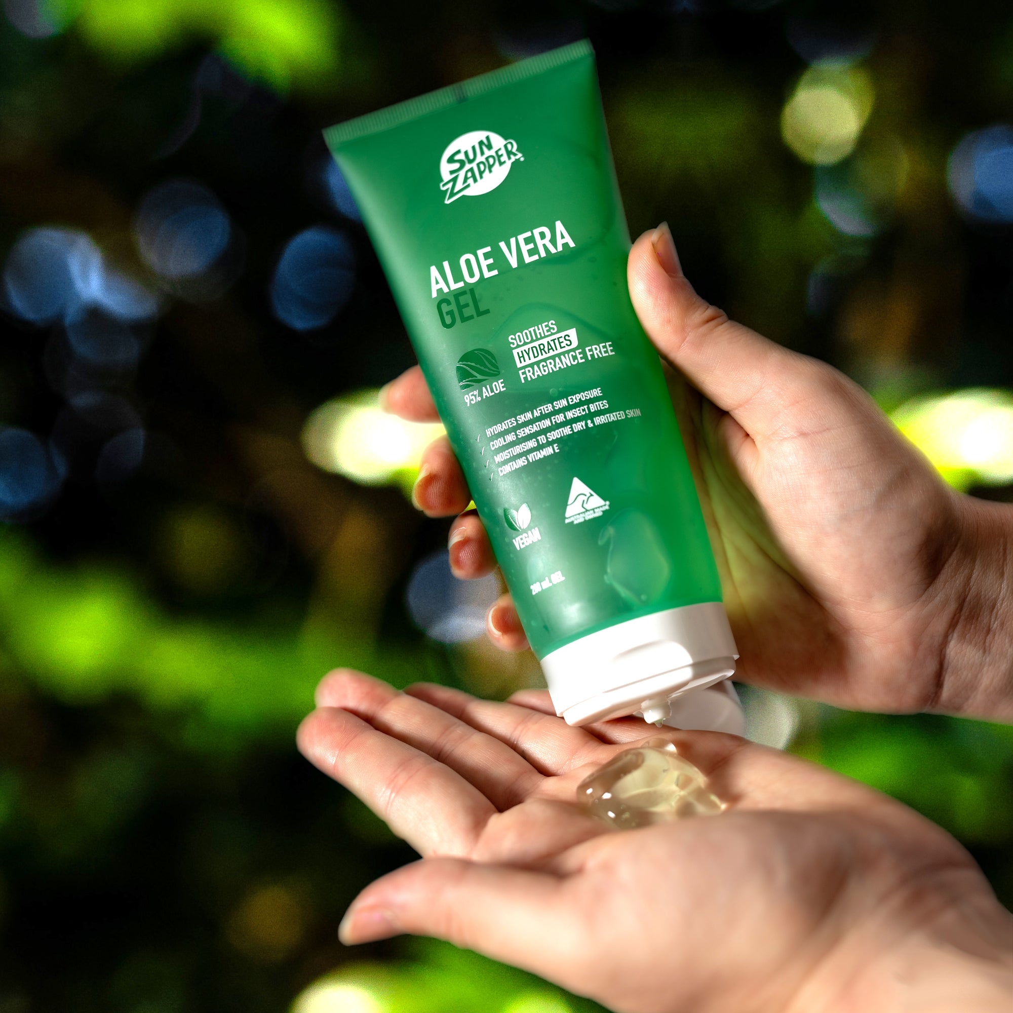 Sun Zapper Gel d'aloe vera 200 ml