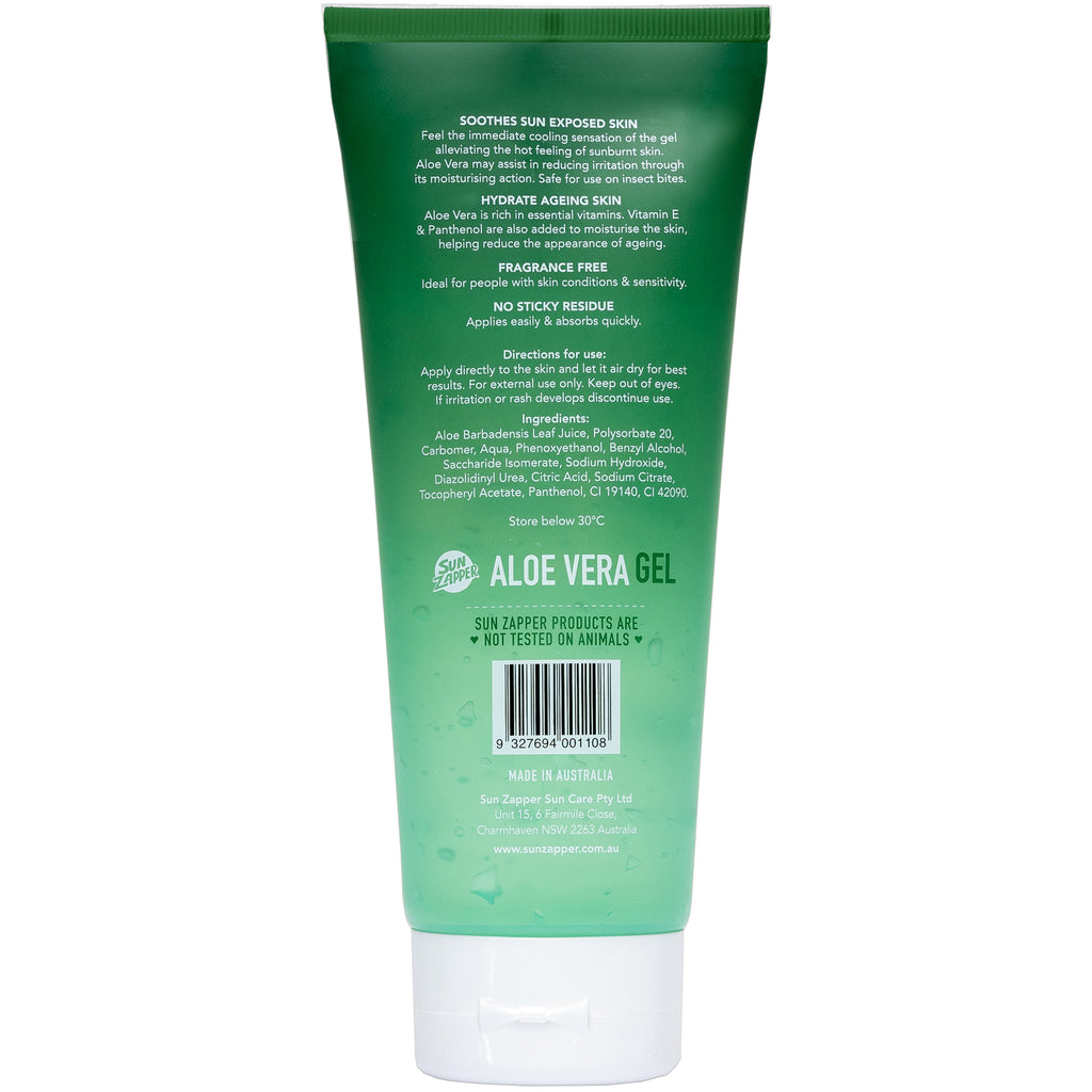12 unidades de Gel de Aloé Vera Sun Zapper 200 ml