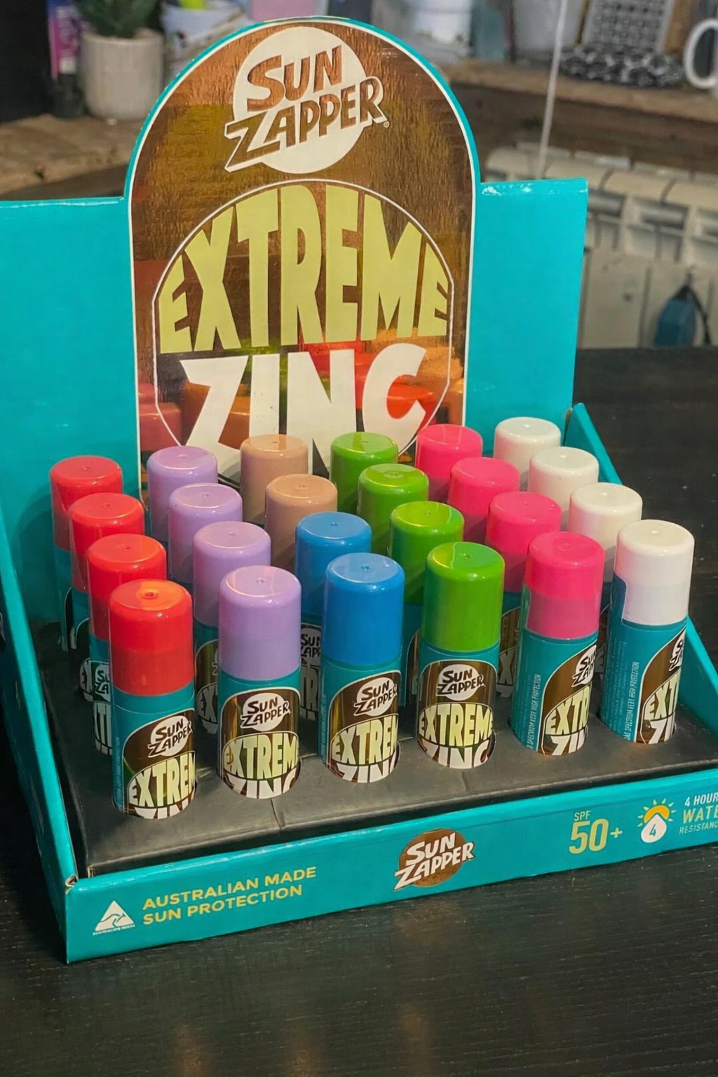 x6 sticks Extreme Stick Solaire Zinc SPF 50+ – Sun Zapper Extreme Zinc Stick (15 g)